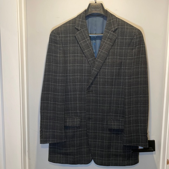 Nautica Sportcoat Vintage 40T Black and Grey - Picture 2 of 13